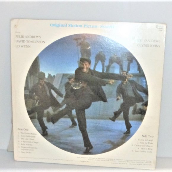 Walt Disney's MARRY POPPINS Disney Picture Disc Lp Record #3104  Vinyl Record - Picture 2 of 12